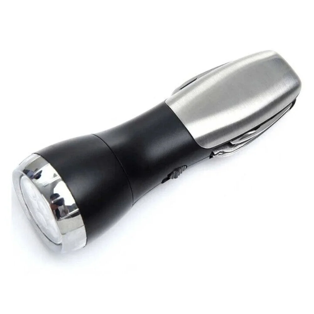 Mad‎ Man 10 Function Flashlight Survival Tool Include Scissors Hex Keyes Knife